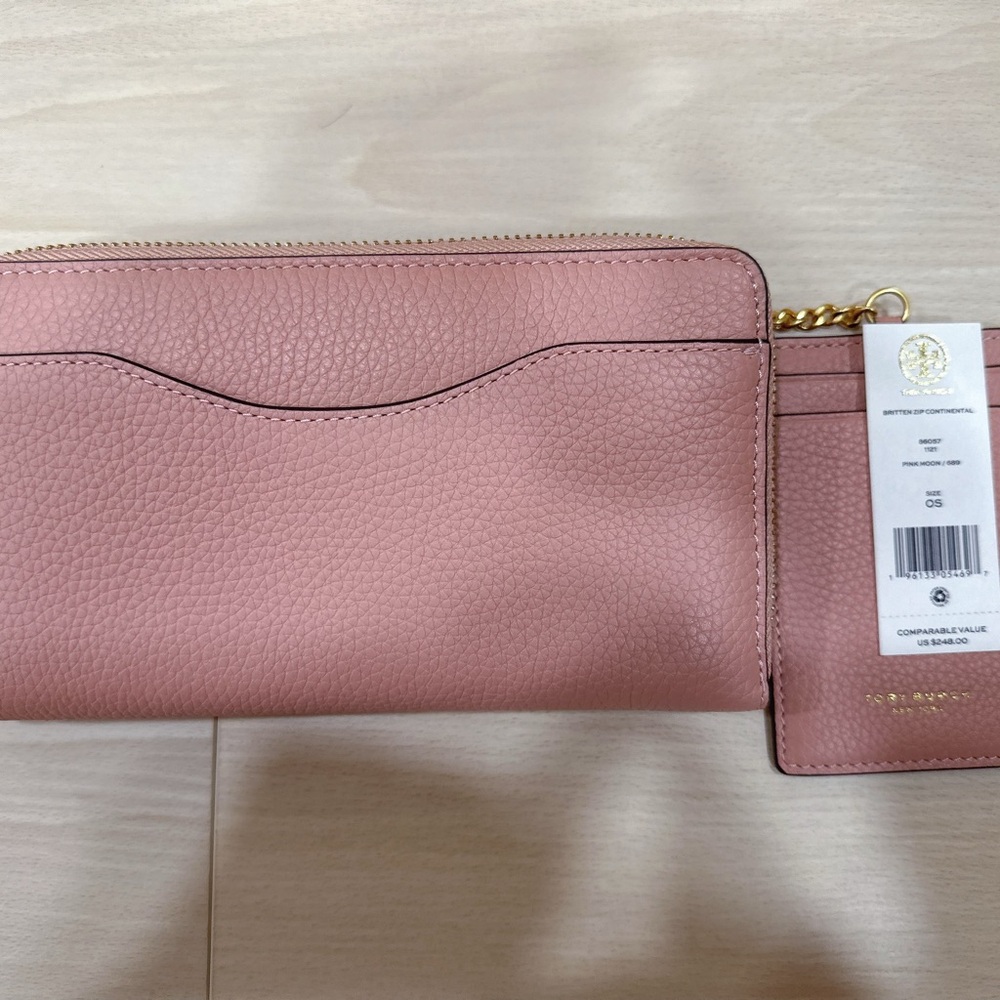 (NWT) Tory Burch 86057 Britten Zip Continental Wallet - Picture 7 of 8